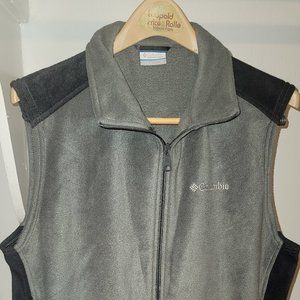 Mens Columbia Fleece sweater vest size M